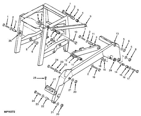 john deere 8875 skid steer tilt bucket cylinder|John Deere Parts Catalog.